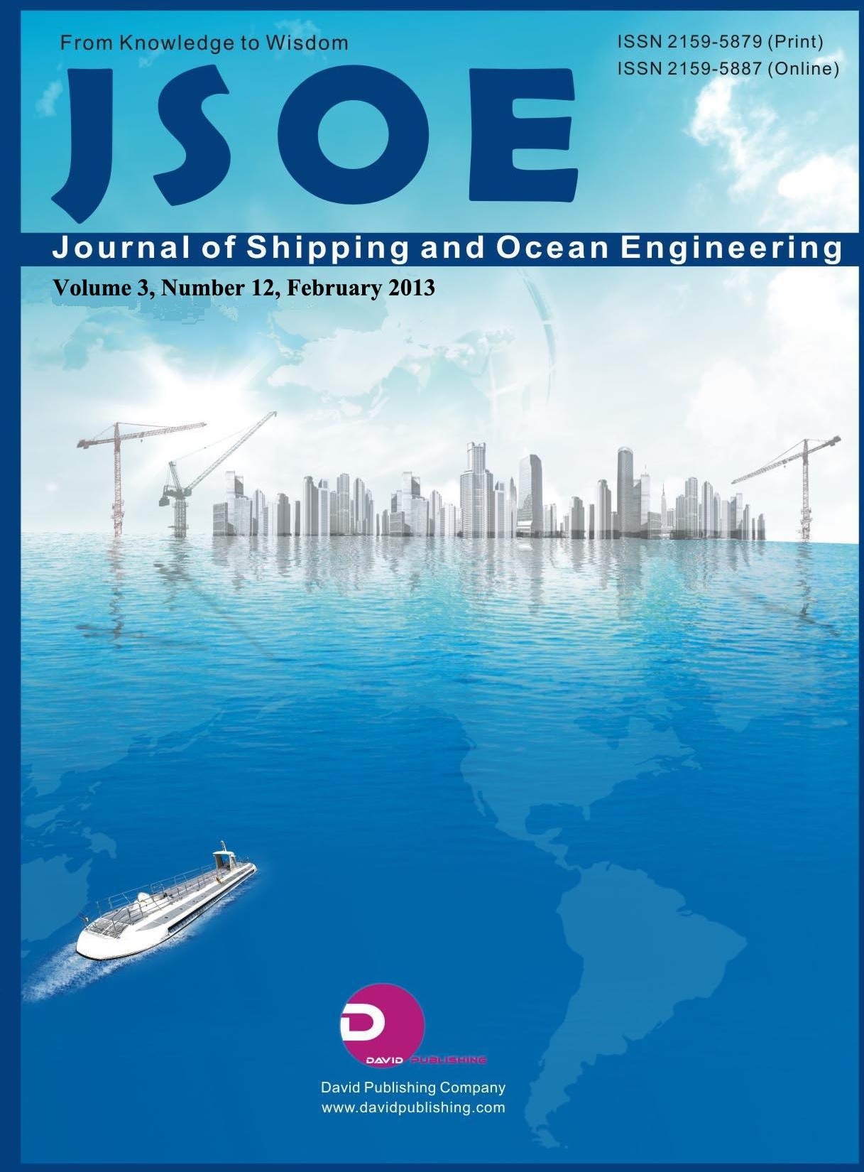 Journal of Shipping and Ocean Engineering